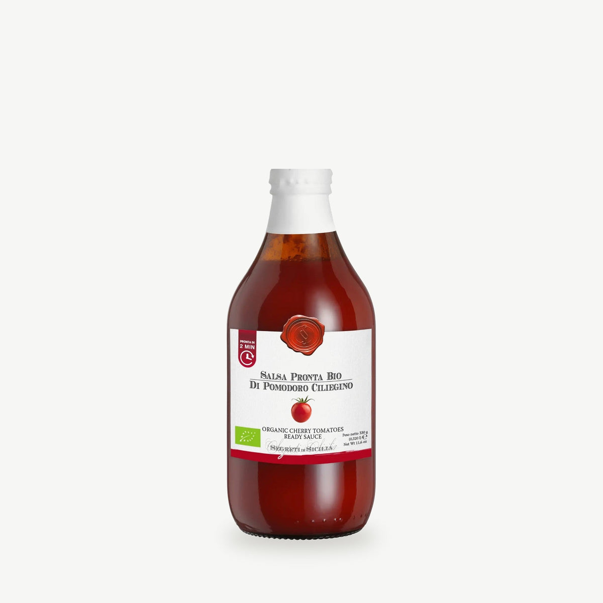 Biologische Cherry Tomaten Kant en Klaar Saus