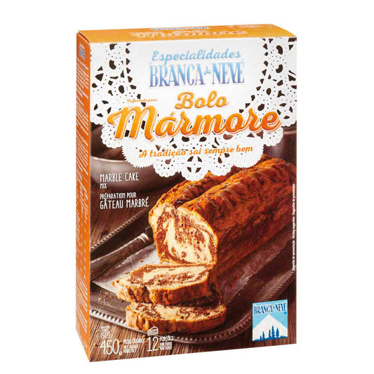 Branca de Neve Preparado para Bolo Mármore 450g — marble cake mix (vanilla & chocolate) - Desapega.nl