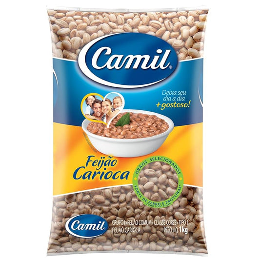 Camil Feijão tipo Carioca 1kg — Brazilian Carioca beans - Desapega.nl
