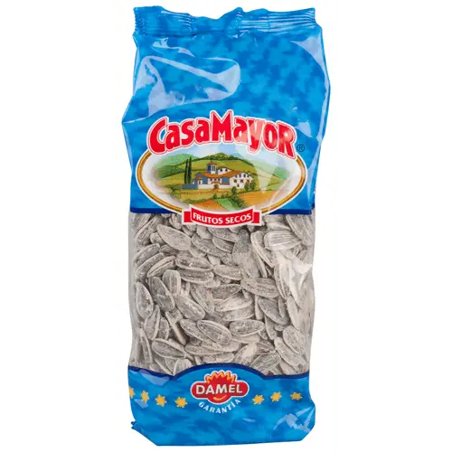 Casama Zonnebloempitten 250g bag of roasted salted sunflower seeds, high-protein ready-to-eat snack - Desapega.nl