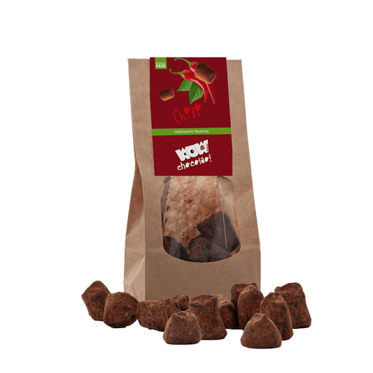 Chili Chocolate Truffles - Biodegradable bag 130g