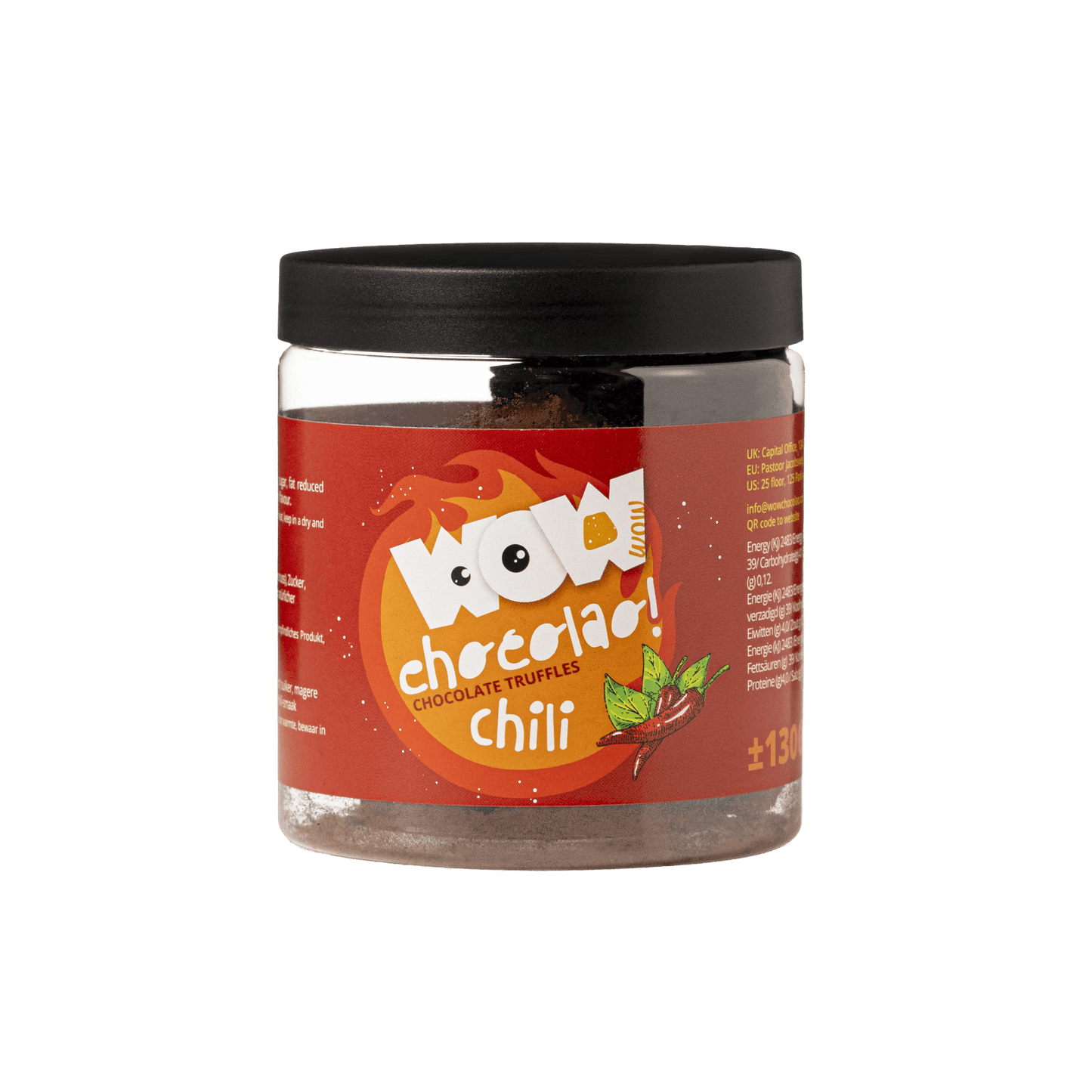 Chili Chocolate Truffles - 130g Gifting jar