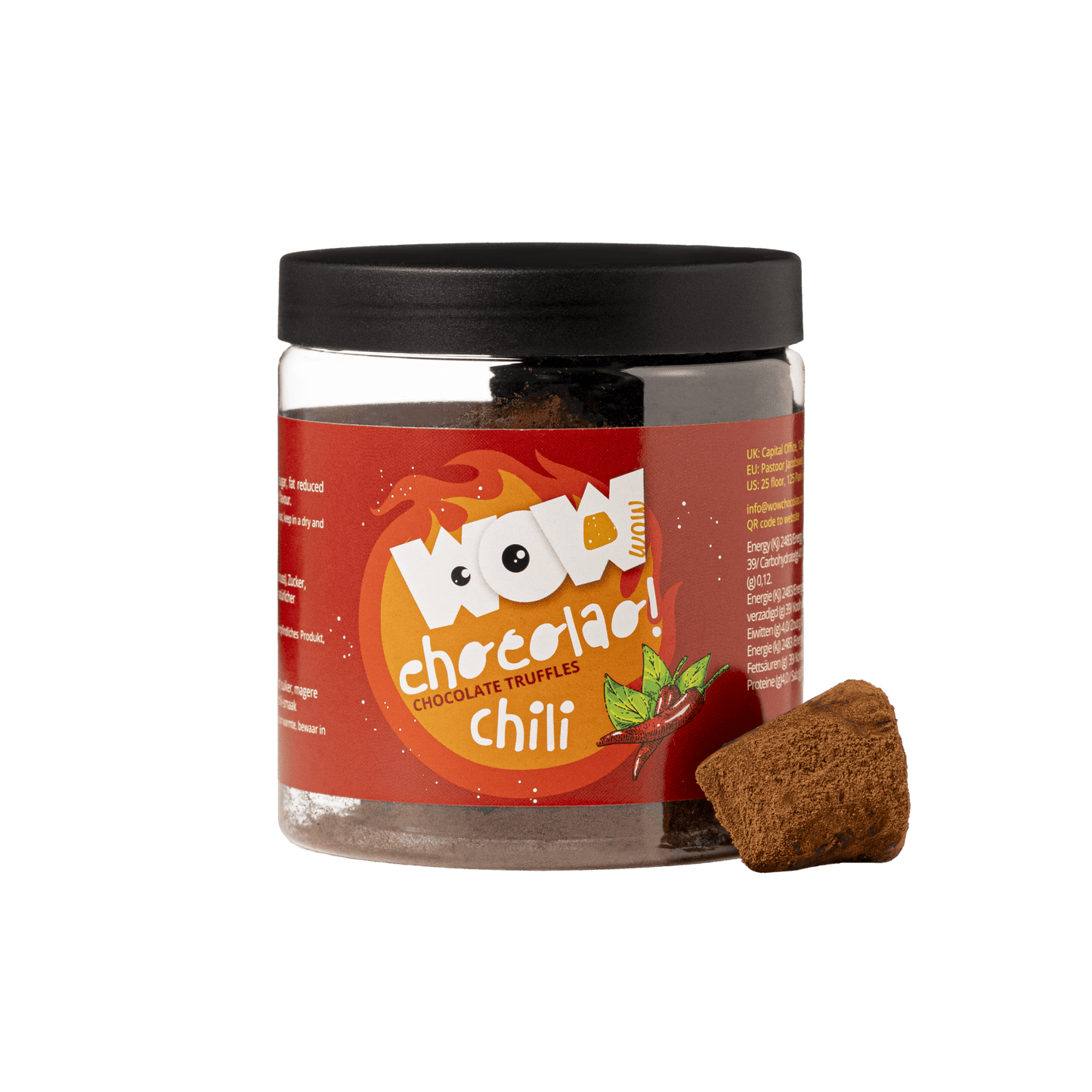 Chili Chocolate Truffles - 130g Gifting jar