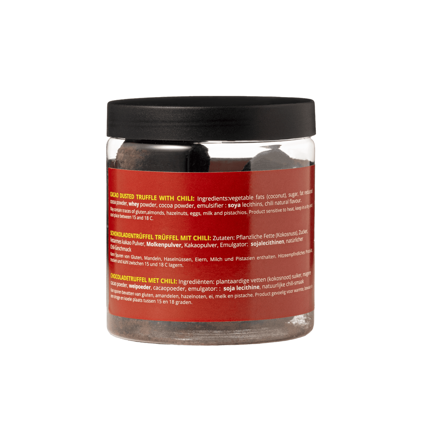 Chili Chocolate Truffles - 130g Gifting jar