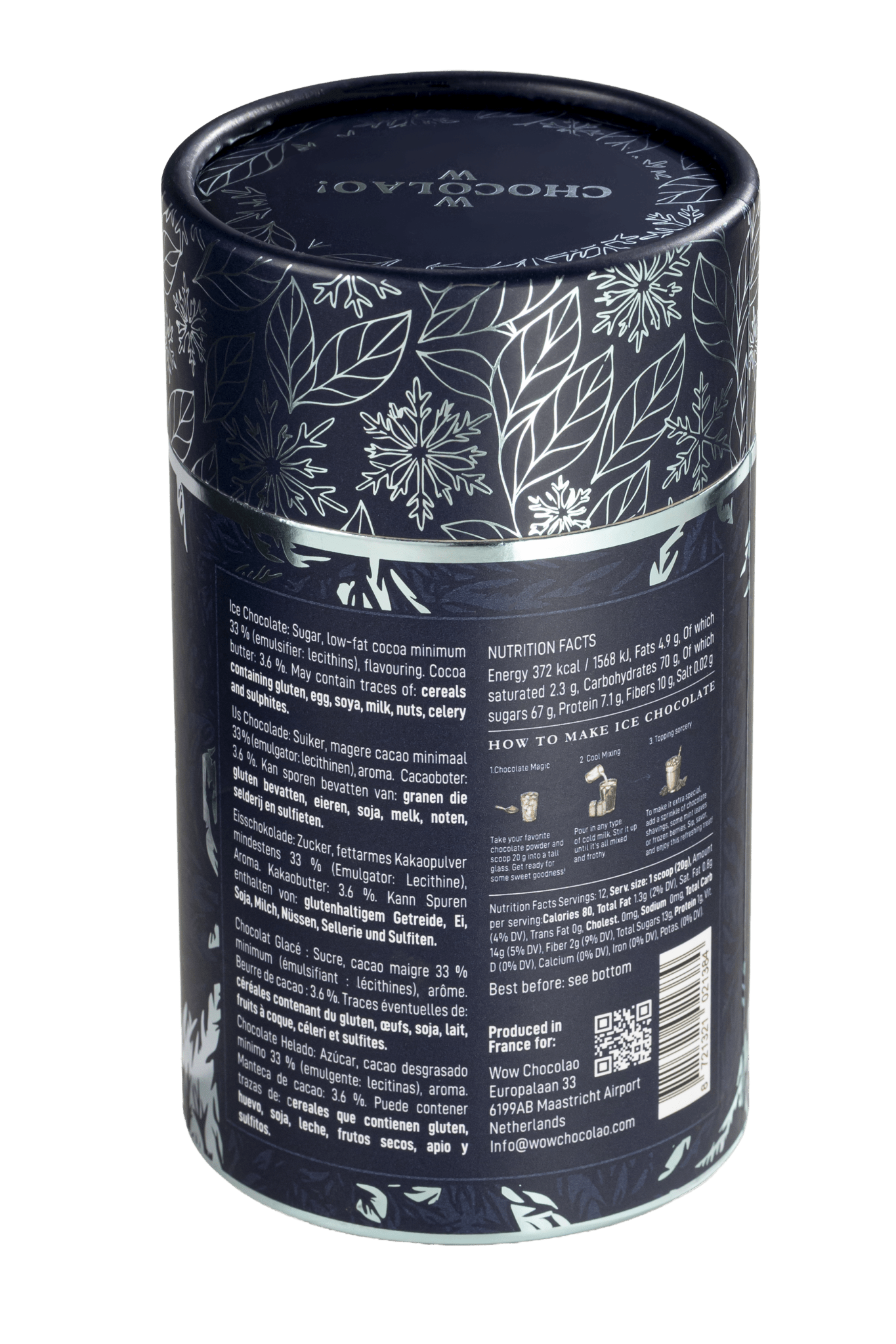 Chill & Swirl - Iced hot chocolate mixture - 250g