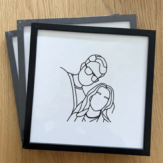 Chrya Gifts custom handmade photo frame personalized gift Brazilian Dutch heritage - Desapega.nl