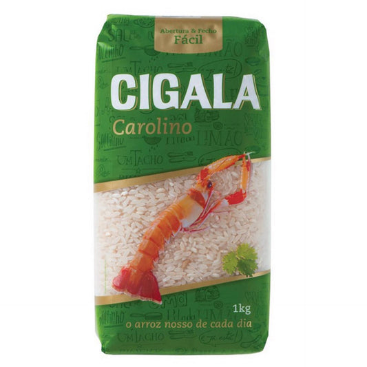 Cigala Arroz Carolino Extra Longo 1kg — extra long grain Carolino rice - Desapega.nl