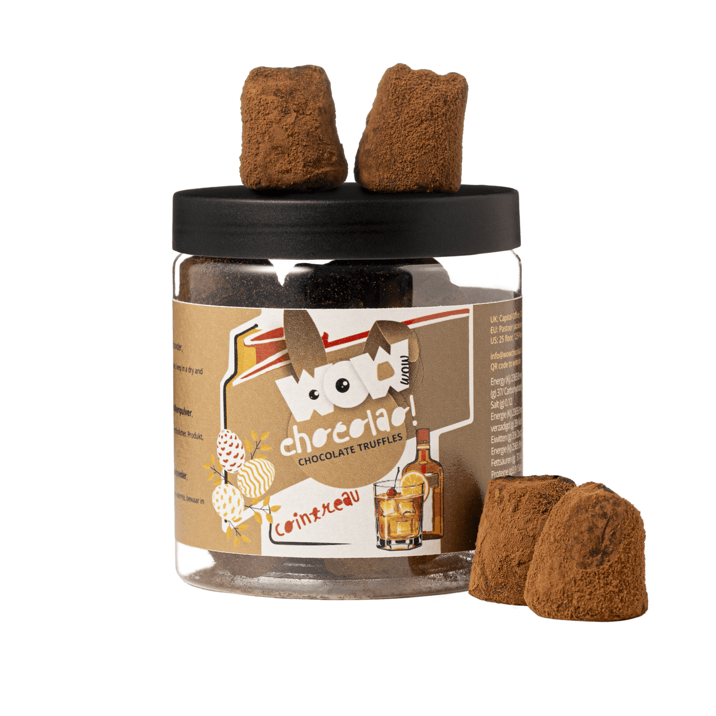 Cointreau Chocolate Truffles - Easter Gifting jar 130g