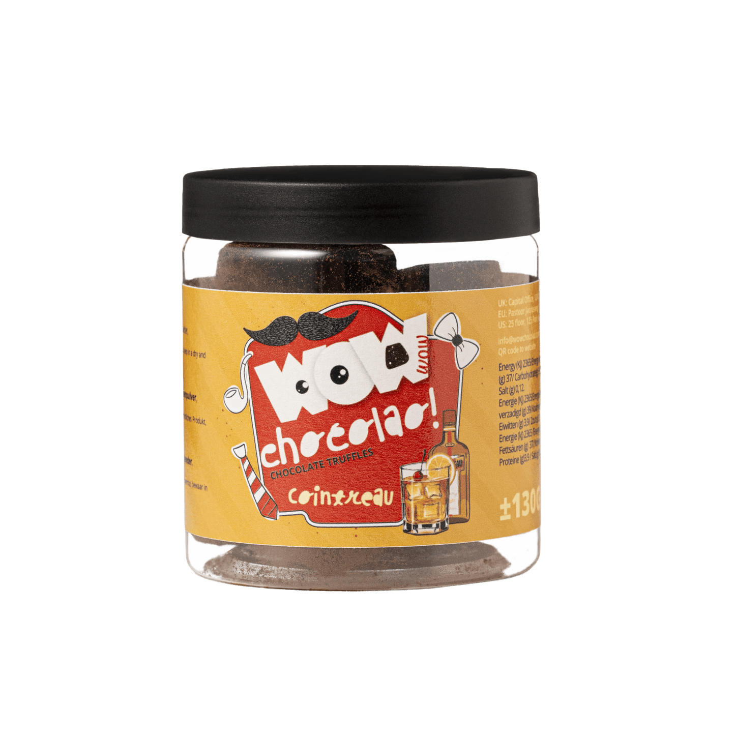 Cointreau Father's day Chocolate Truffles - 130g Gifting jar