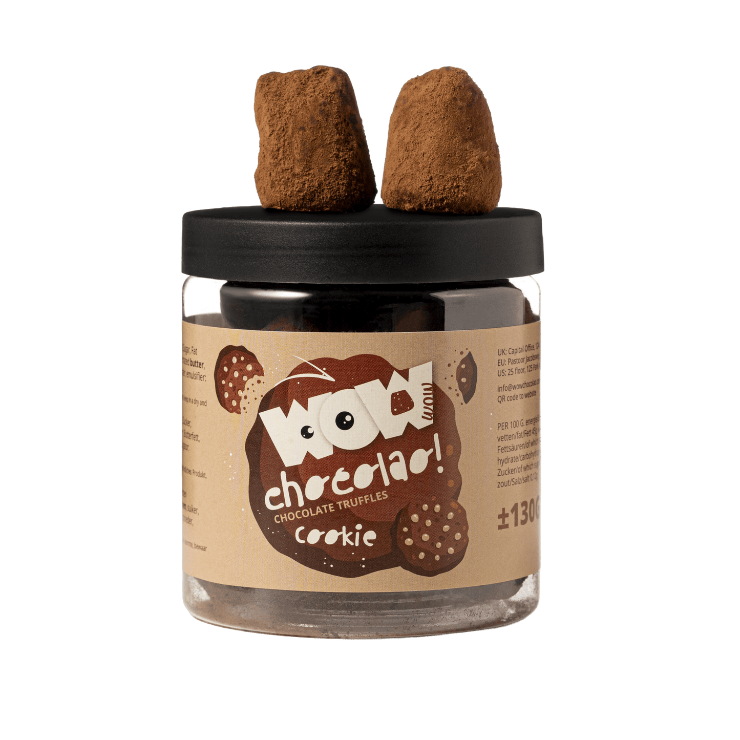 Cookie Chocolate Truffles - 130g Gifting jar