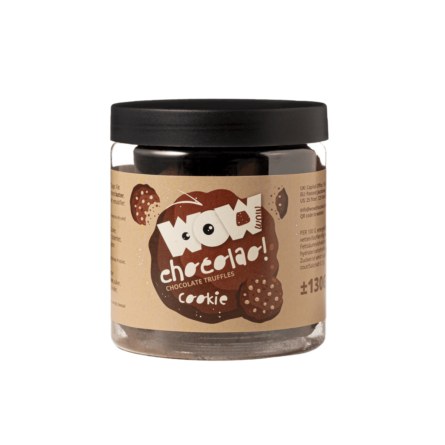 Cookie Chocolate Truffles - 130g Gifting jar