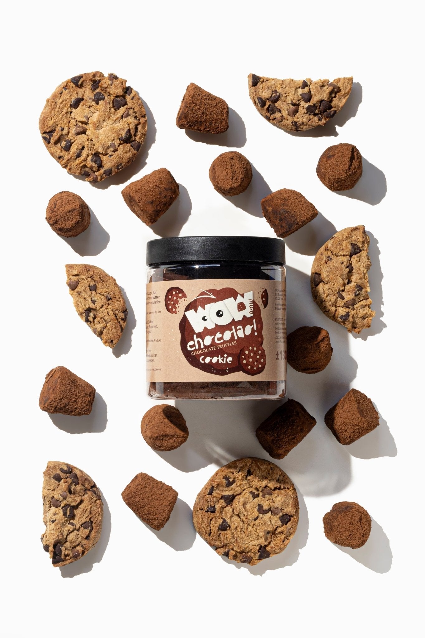 Cookie Chocolate Truffles - 130g Gifting jar