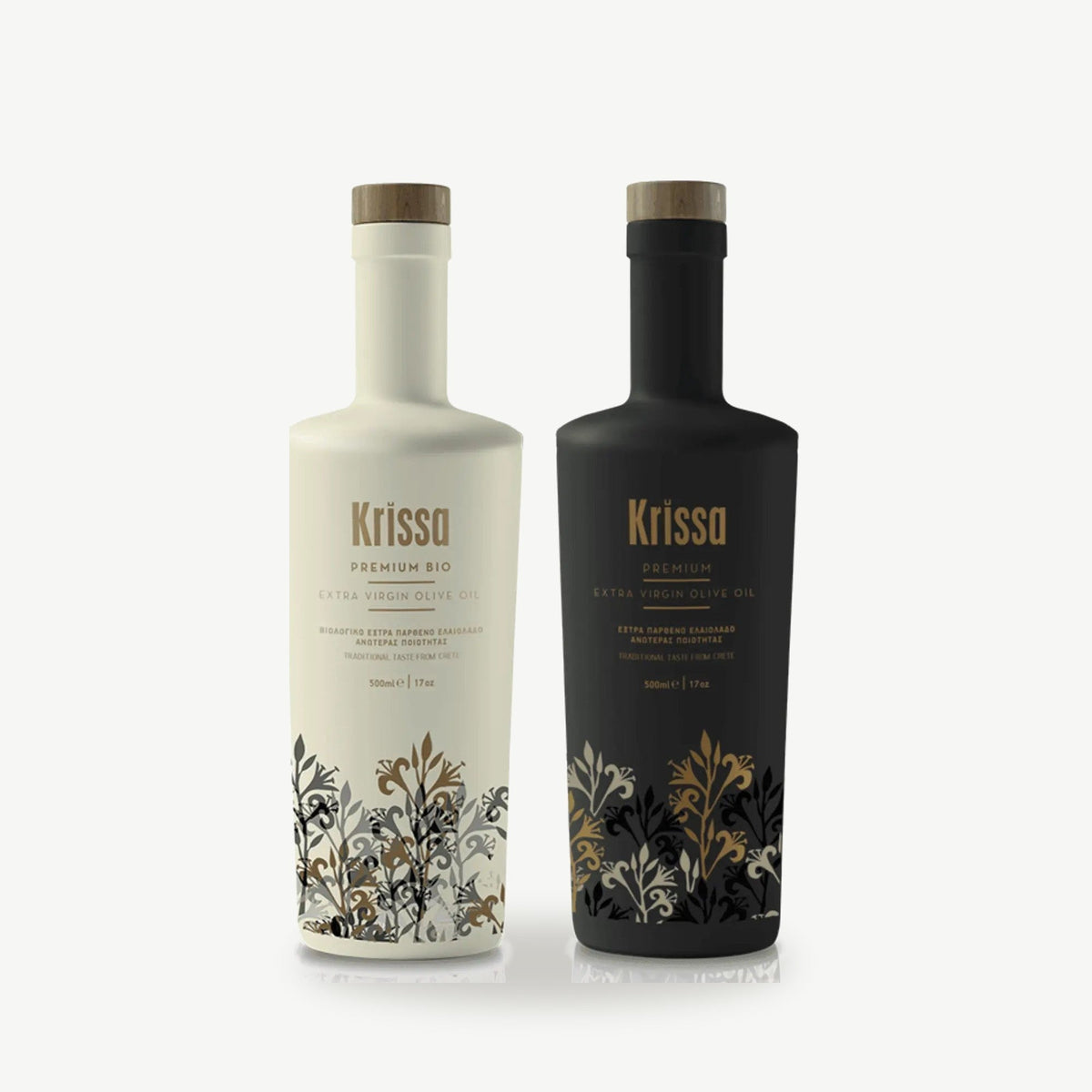 Cretan Heritage Griekse Olijfolie Duo: Krissa & Bio Krissa