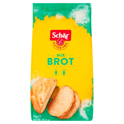 Dr. Schär Broodmix Wit 1kg gluten-free white bread mix package for bread, rolls, and pizza - Desapega.nl