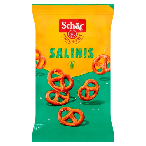 Dr. Schär Salinis gluten-free salted pretzel snacks 60g pack - Desapega.nl
