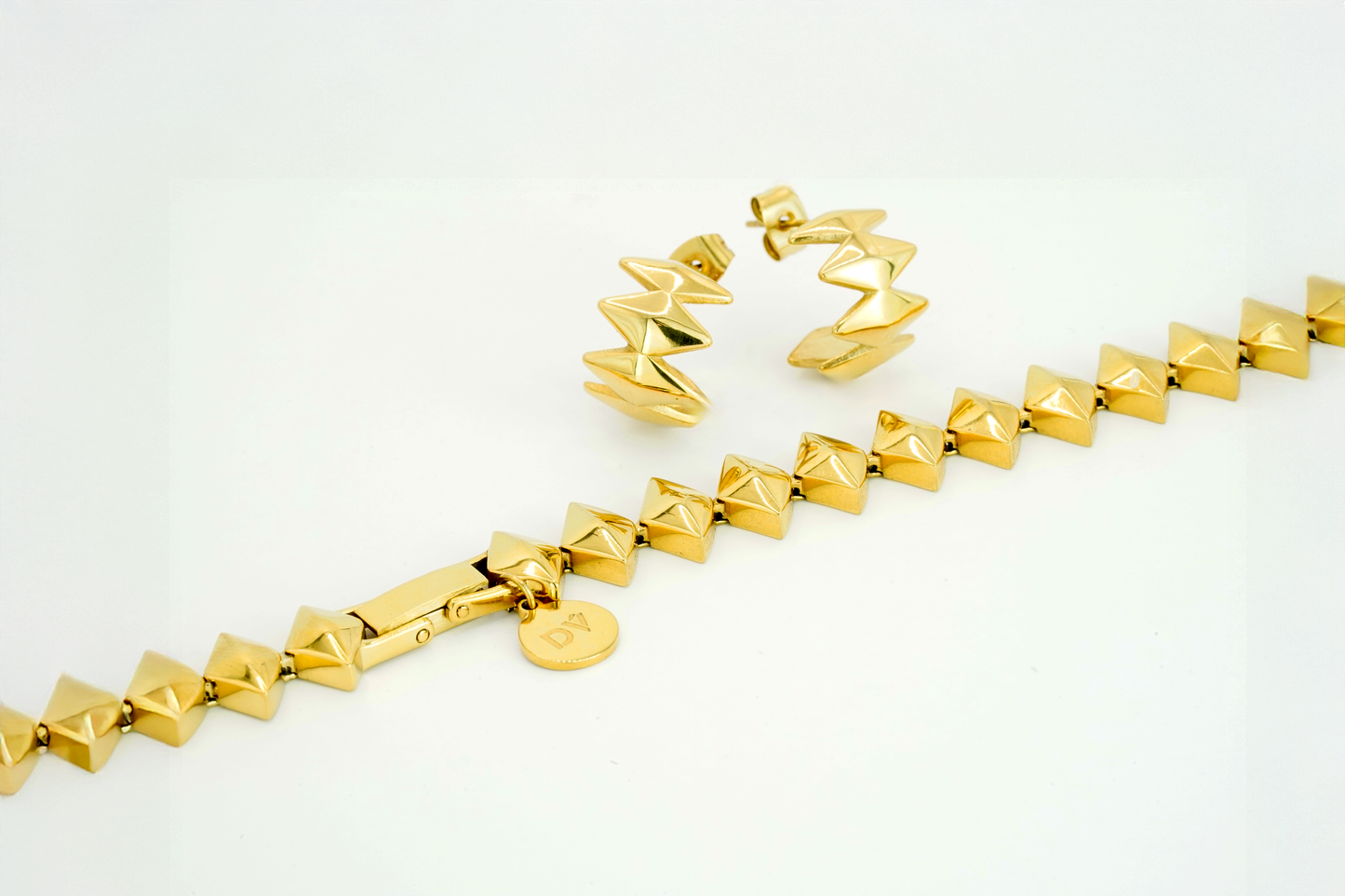 Edgy Earrings, designed by Rebeca Sá