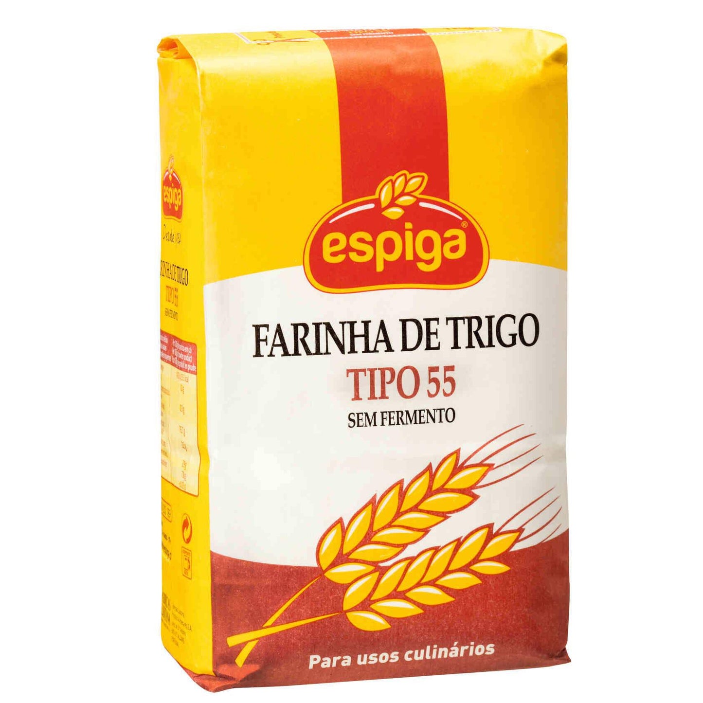 Espiga Farinha de Trigo T55 1kg package - Portuguese extra fine wheat flour for baking - Desapega.nl