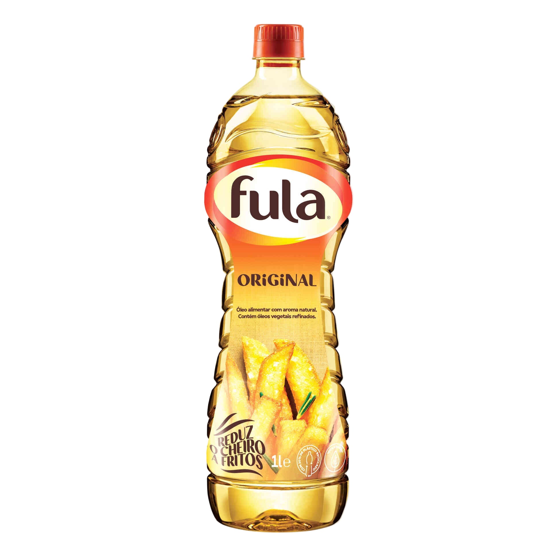 Fula Óleo Alimentar Portuguese cooking oil 1L bottle with natural aroma for frying and cooking - Desapega.nl
