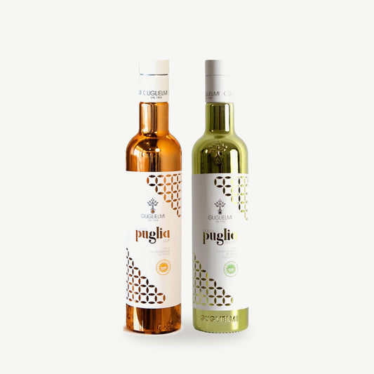 Guglielmi Olijfolie Duo: PUGLIA IGP & BIO PUGLIA IGP