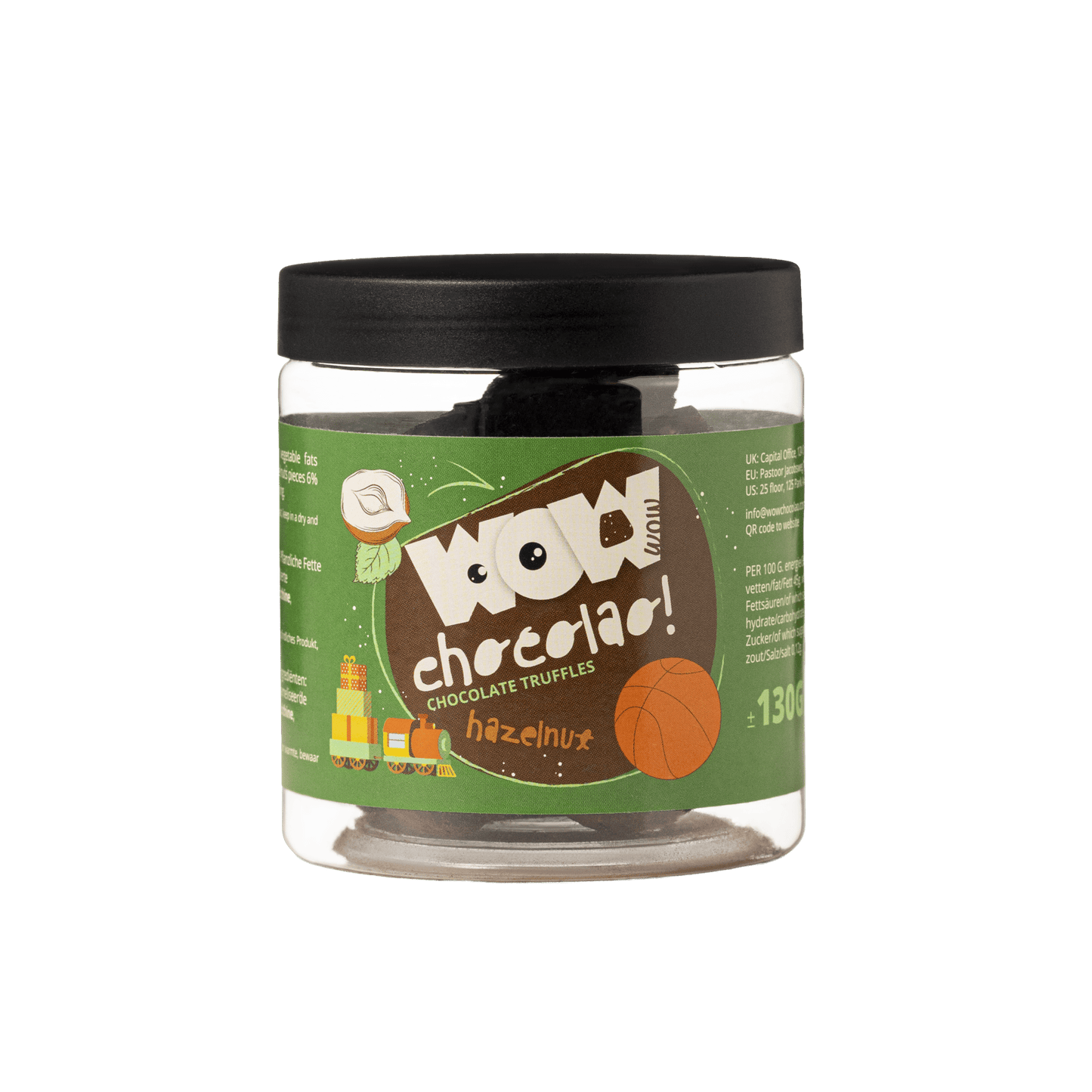 Hazelnut - Father's Day Chocolate Truffles - 130g Gifting jar