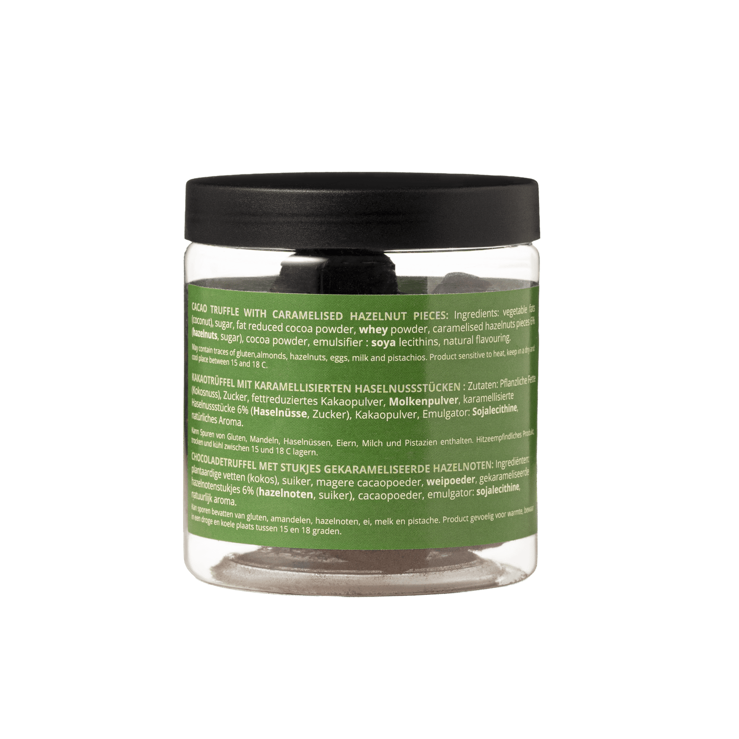 Hazelnut - Father's Day Chocolate Truffles - 130g Gifting jar