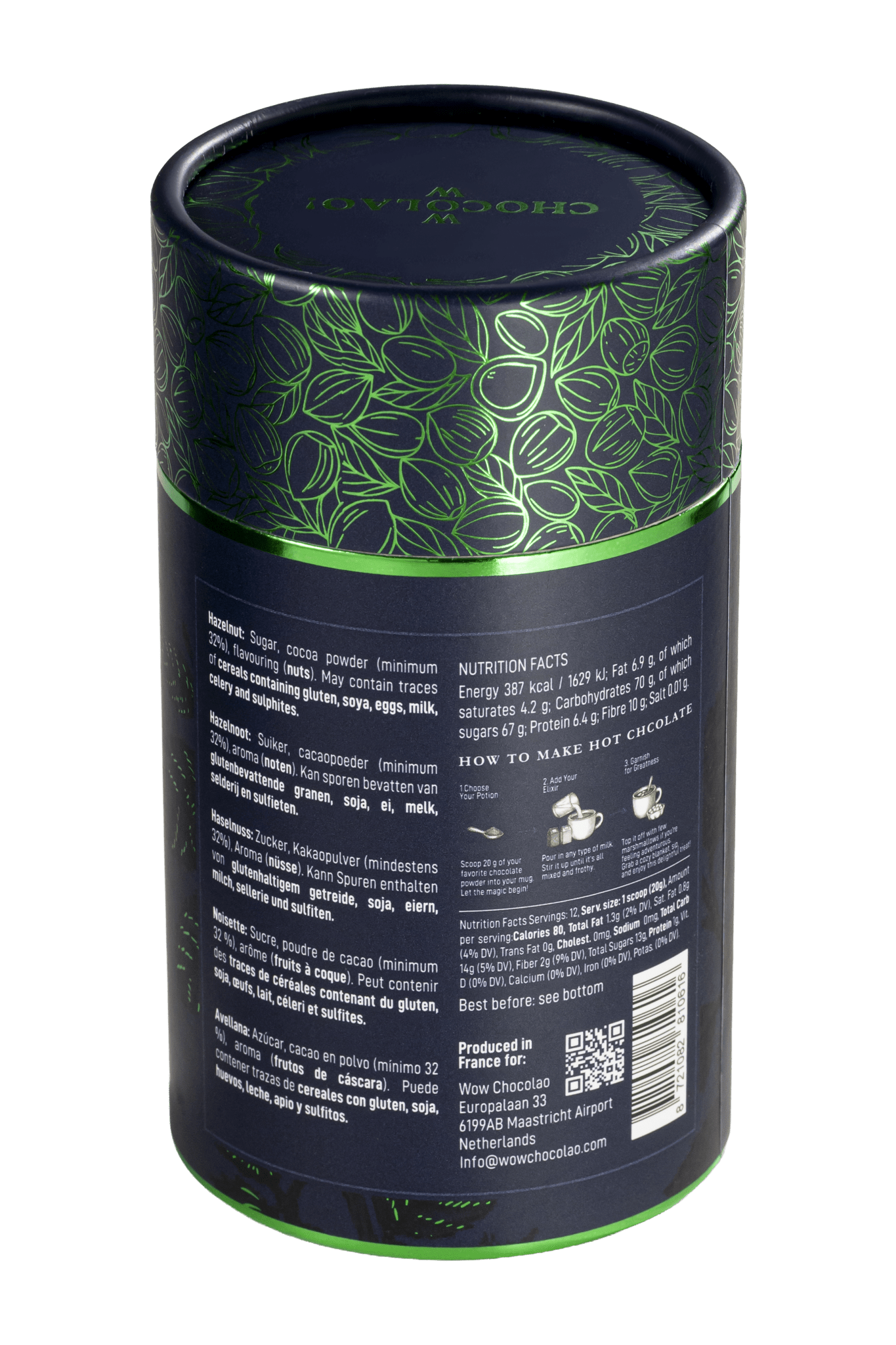Hazelnut - Hot Chocolate Mixture - 250g