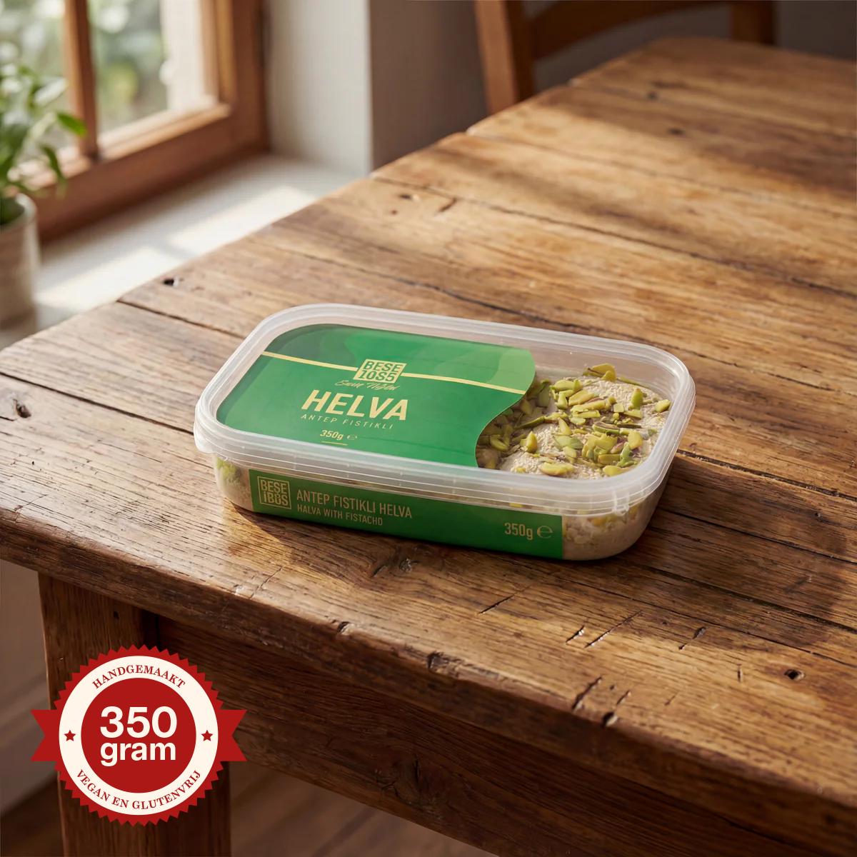 Halva Premium de Pistache e Tahine – 350g