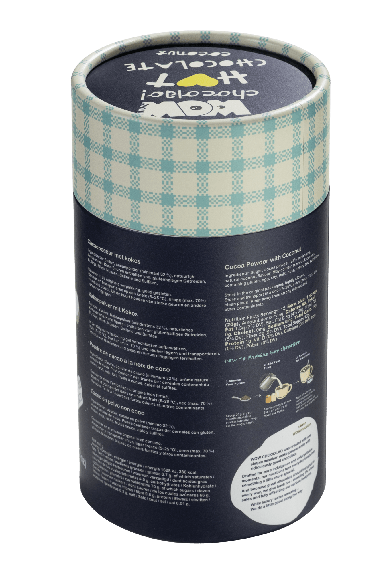 Hot Chocolate - Coconut 250g