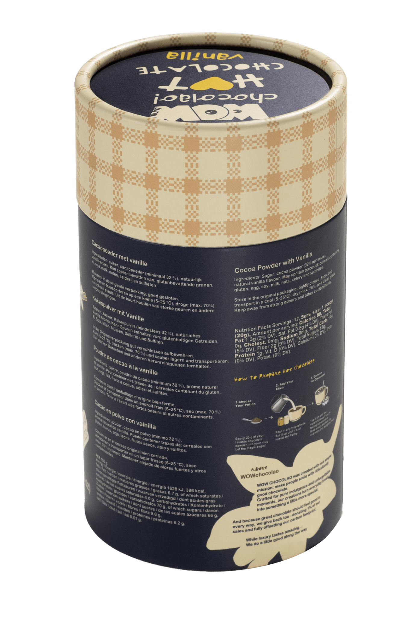 Hot Chocolate - Vanilla 250g