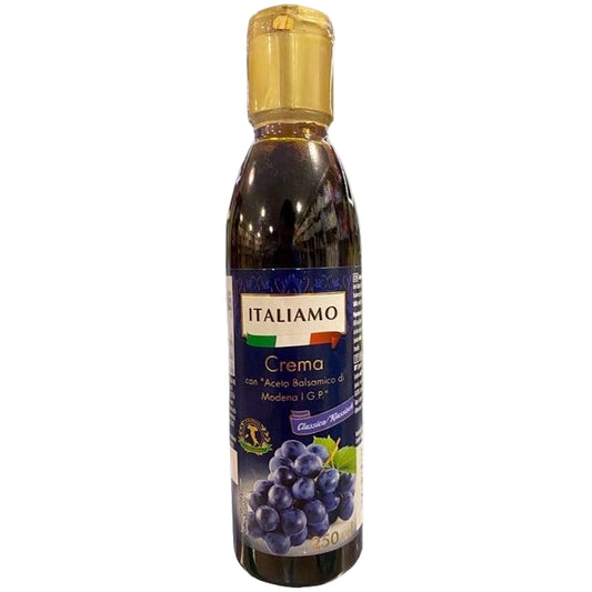 Italiamo Crema con Aceto Balsamico di Modena IGP 250ml — thick, syrupy balsamic glaze - Desapega.nl