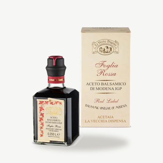 La Vecchia Dispensa, Rode Label Balsamicoazijn uit Modena IGP – Cadeau Editie