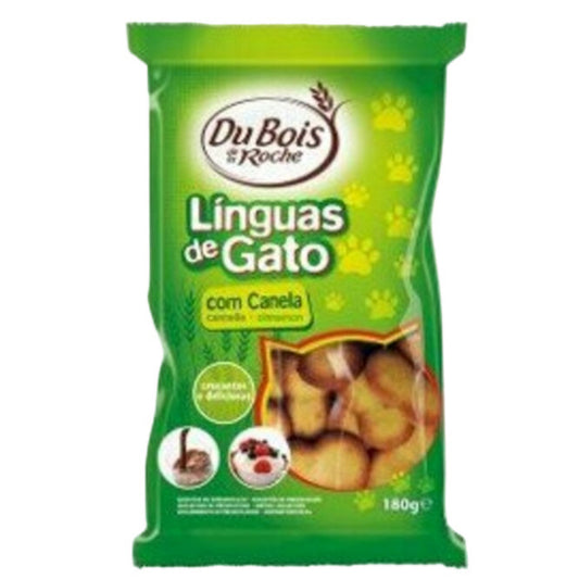 Du Bois Linguas de Gato com Canela 180g - Cinnamon Cat's Tongue Biscuits - Desapega