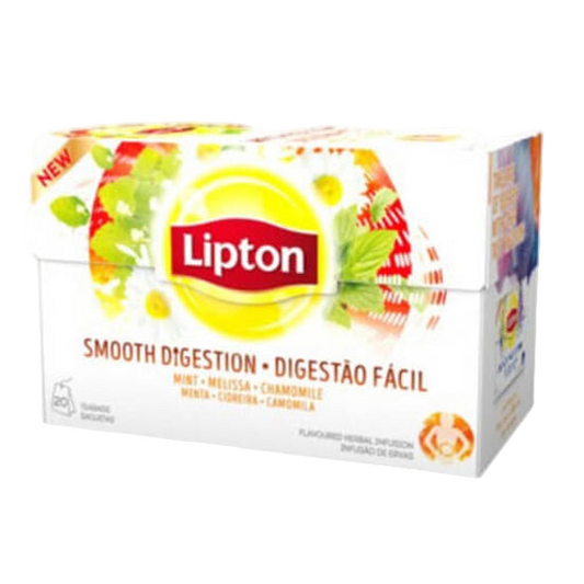 Lipton Infusão Digestão Fácil 20 Saquetas - herbal tea bags for digestive comfort and wellness - Desapega.nl