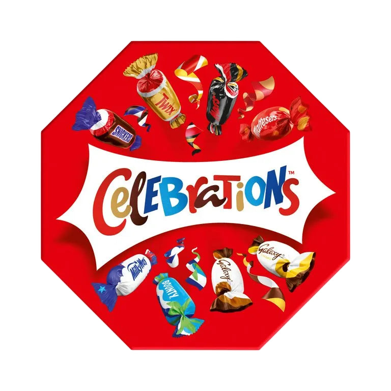 Mars Celebrations 186g box of assorted mini chocolate bars variety pack - Desapega.nl