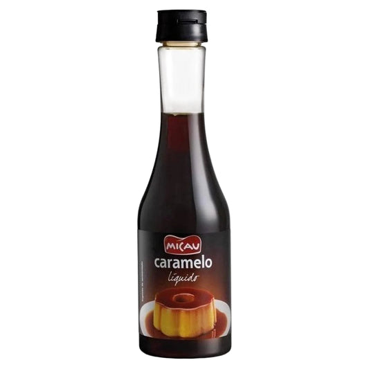 Micau Caramelo Líquido 400g — smooth pourable liquid caramel for desserts and drinks - Desapega