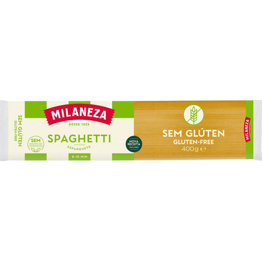 Milaneza Massa Esparguete sem Glúten (Glutenvrije Spaghetti) - 400g | Gluten-Free Spaghetti - Desapega