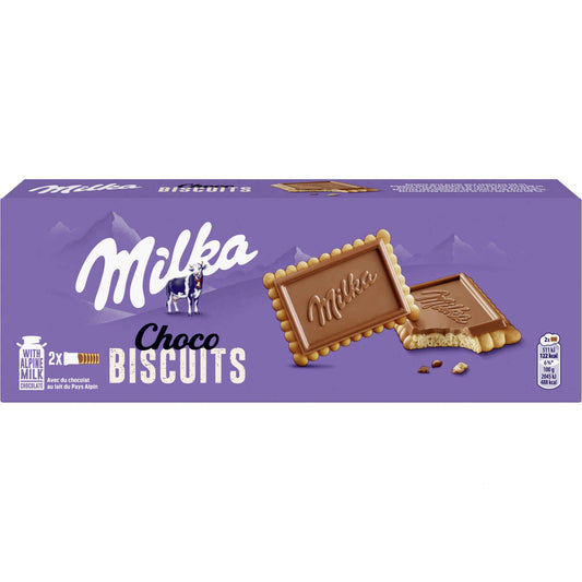 Milka Choco Biscuit milk chocolate biscuits 150g package from Portugal - Desapega.nl