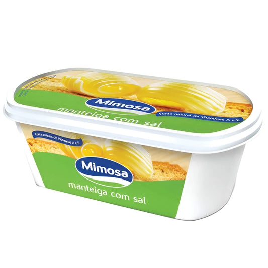 Manteiga Mimosa Com Sal 250g - Portuguese Salted Butter