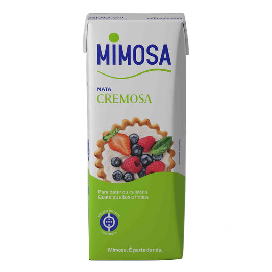 Mimosa Natas Cremosas 200ml Portuguese culinary cream for whipping and cooking - Desapega.nl