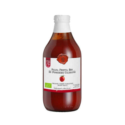 Biologische Cherry Tomaten Kant e Klaar Saus