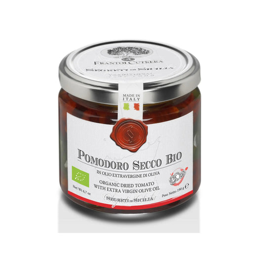 Biologische Gedroogde Tomaat com Extra Vierge Olijfolie