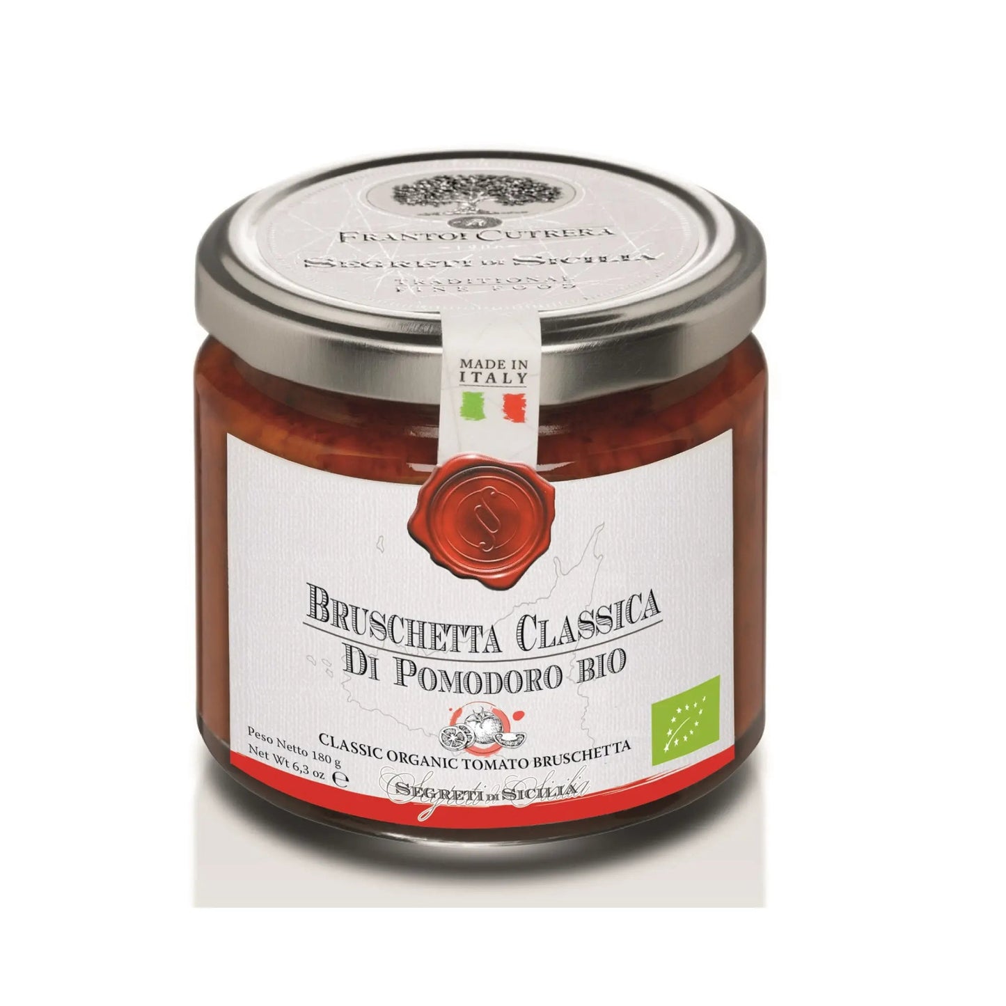 Bruschetta de tomate biológico