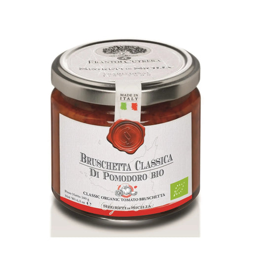 Bruschetta de tomate biológico