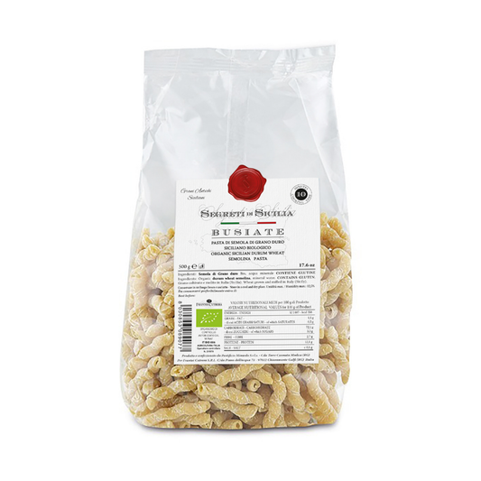 Busiate – Siciliaanse Biologische Pasta