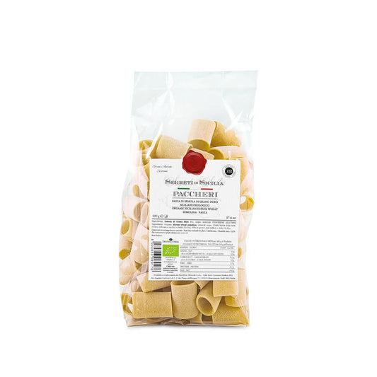 Paccheri – Massa Biologische Siciliaanse