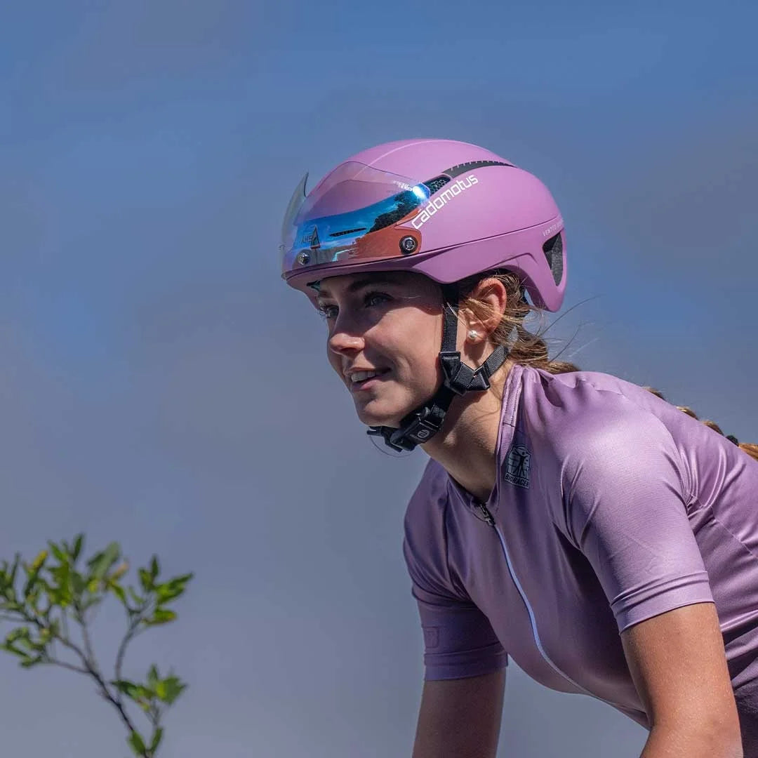 Capacete Omega Aero para Triatlo e Patinação de Velocidade