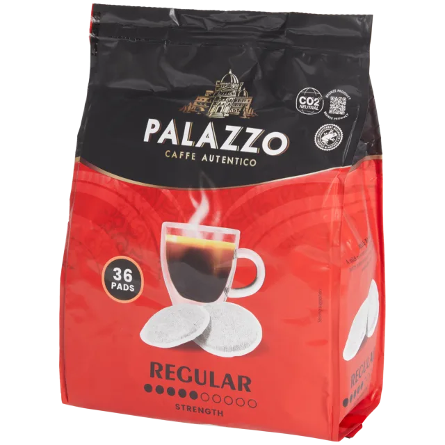 Palazzo Koffiepads Regular 250g package with 36 coffee pads for Senseo machines - Desapega.nl