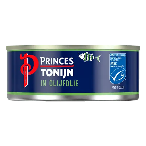 Princes Tonijnstukken in Olijfolie 145g can - Premium skipjack tuna chunks in olive oil for salads and sandwiches - Desapega.nl