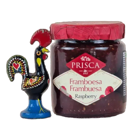 Prisca Doce de Framboesa 250g jar - Portuguese raspberry jam with 65% real fruit from Beira Alta - Desapega.nl