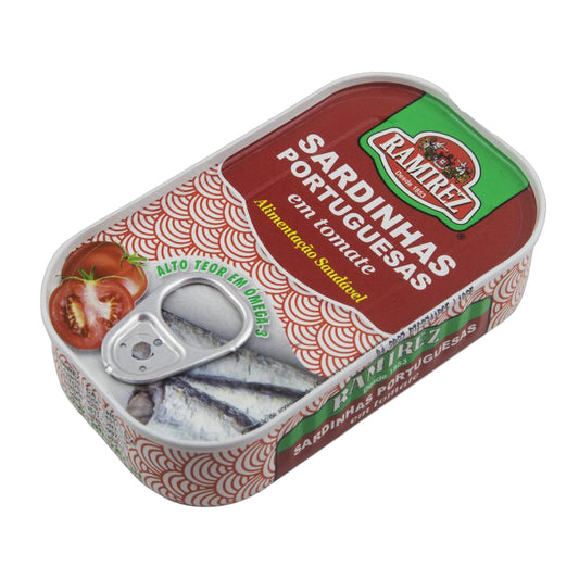 Ramirez Sardinha Portuguesa em Tomate 125g - Classic Portuguese Sardines in Tomato Sauce - Desapega